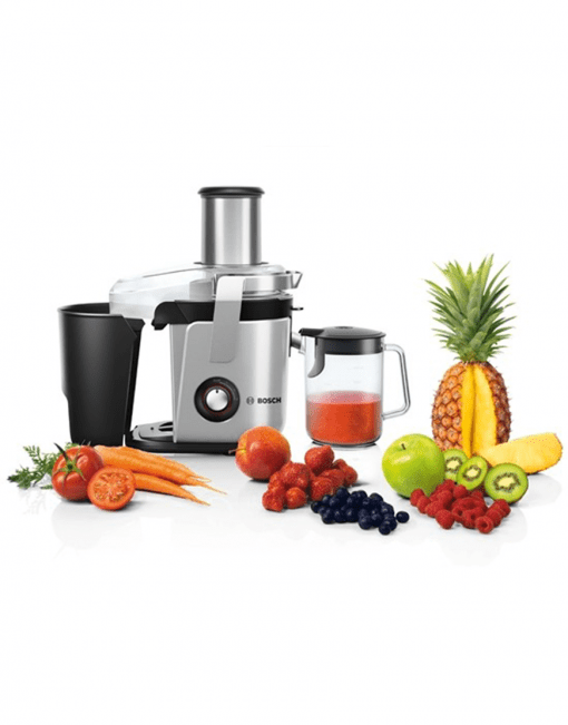 آبمیوه گیری 1200 وات بوش مدل MES4010، با دهانه ورودی 84 میلیمتر