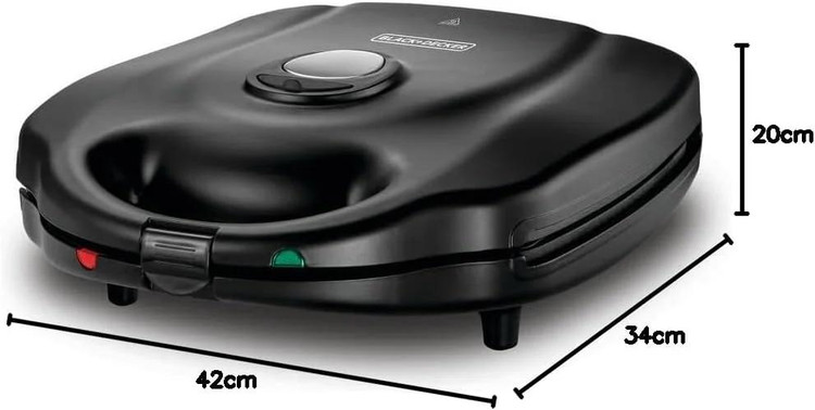 ساندویچ ساز 4 خانه بلک اند دکر مدل TS4130-B5