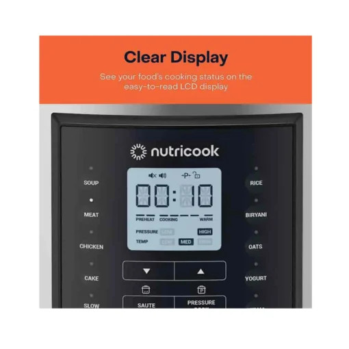 مولتی کوکر نوتریکوک مدل NC-SP210L | ظرفیت ۹.۵ لیتر و توان ۱۵۰۰ وات