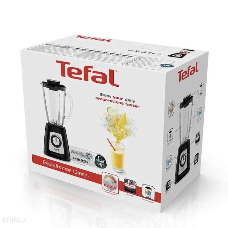 مخلوط کن تفال مدل BL435 | توان ۸۰۰ وات و پارچ شیشهای ۱.۷۵ لیتری
